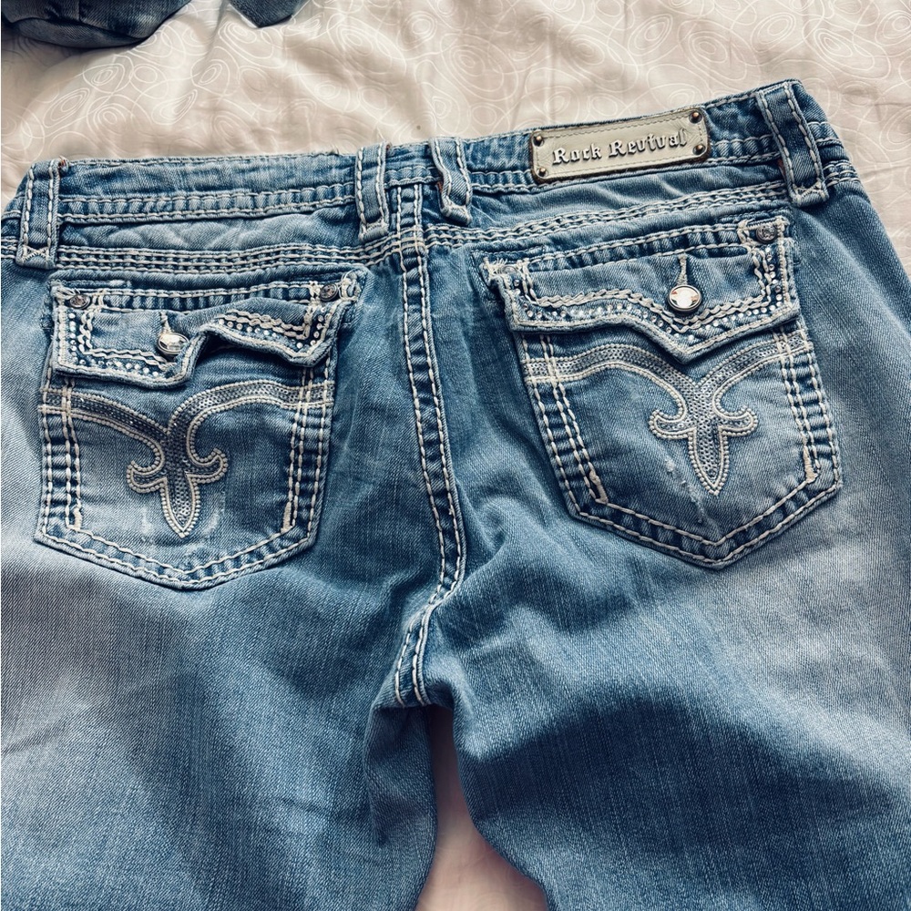 Rock Revival Light Blue Denim Pants